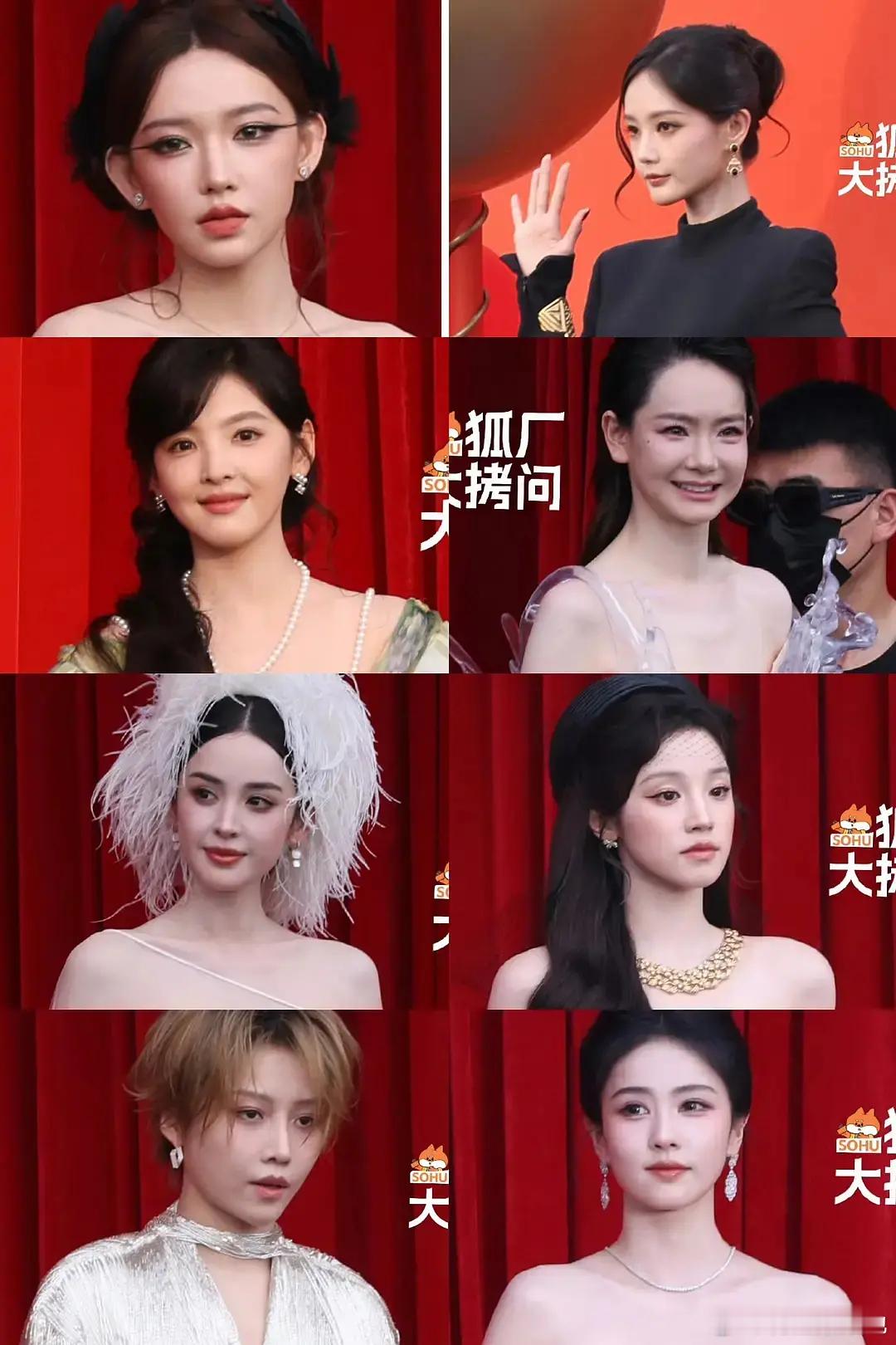 时尚芭莎红毯芭莎红毯女明星生图怼脸谁赢了？​​​