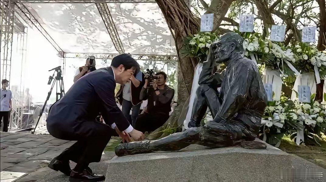 5月8日，赖清德亲自跪拜日本人八田与一，声称台湾和日本不仅仅是朋友，更像家人。