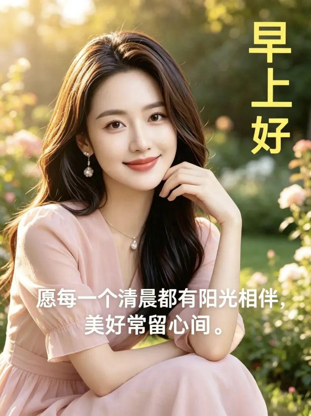 🌈带上阳光与微笑，过好生命中的每一天，愿时光不老，岁月静好，愿心中无挂碍，生活