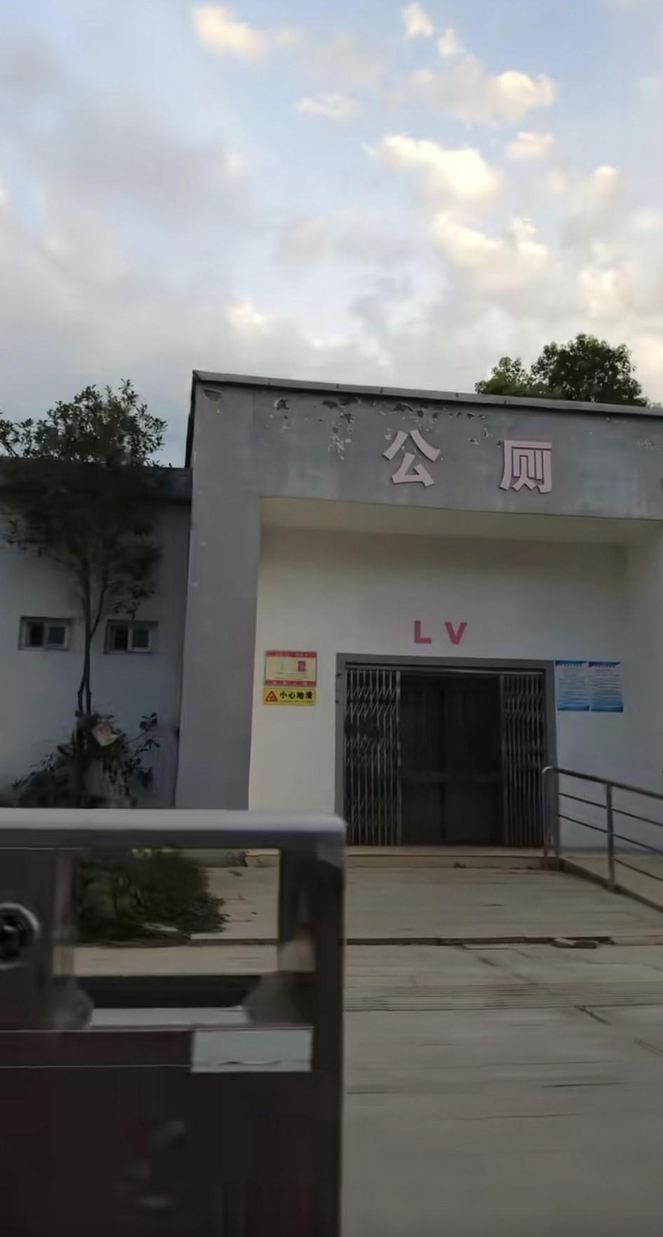 村里的厕所全是这种图案，如今公厕已换成LV标识了。以后去上厕所就说去LV，这大概