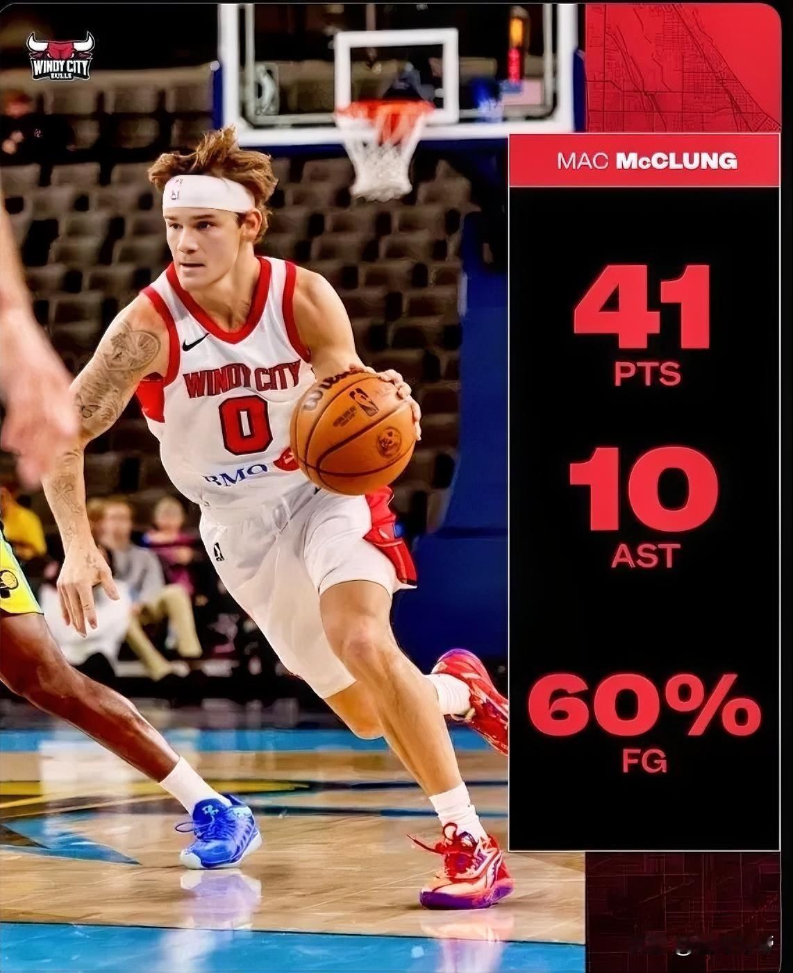 杨瀚森距离NBA有多远？麦克朗在发展联盟爆砍41分都打不上NBA!在今天进行