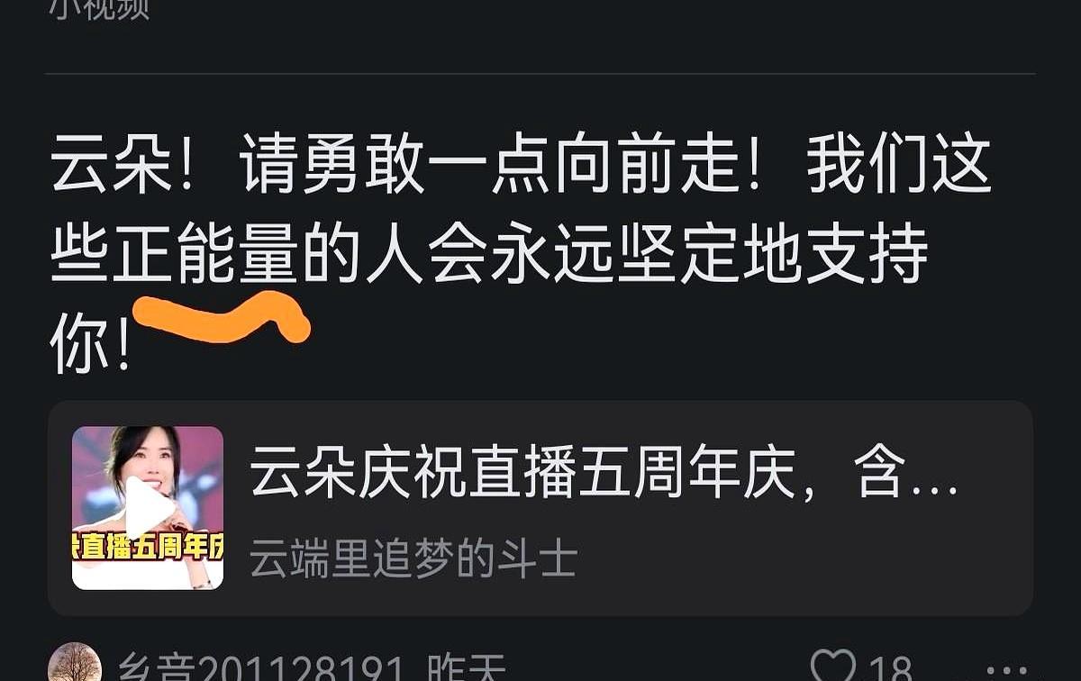 支持偶像还要先给自己贴个正能量标签？最近看刀郎和云朵的粉丝互撕，发现个很有