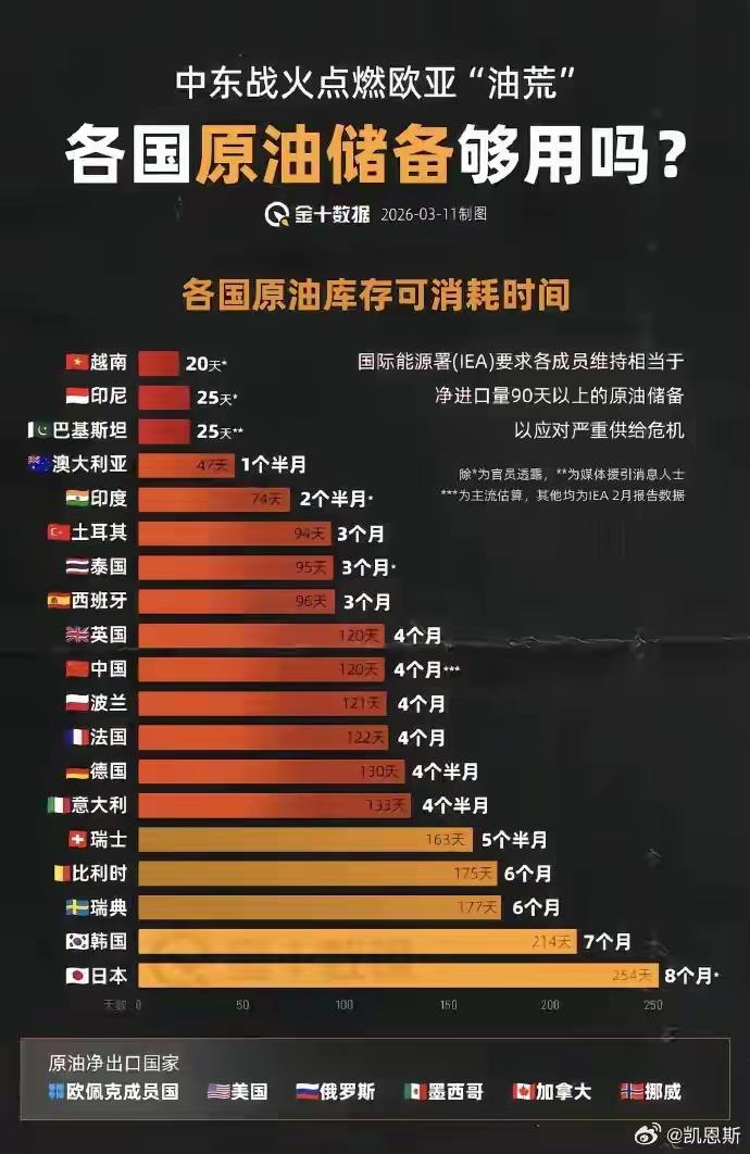中东战火点燃欧亚“油荒”？别慌，咱们家底够厚！最近中东局势紧张，很多人担心会
