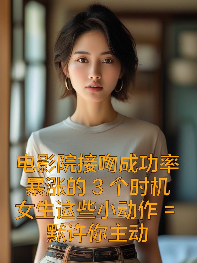电影院接吻成功率暴涨的3个时机！女生这些小动作=默许你主动
