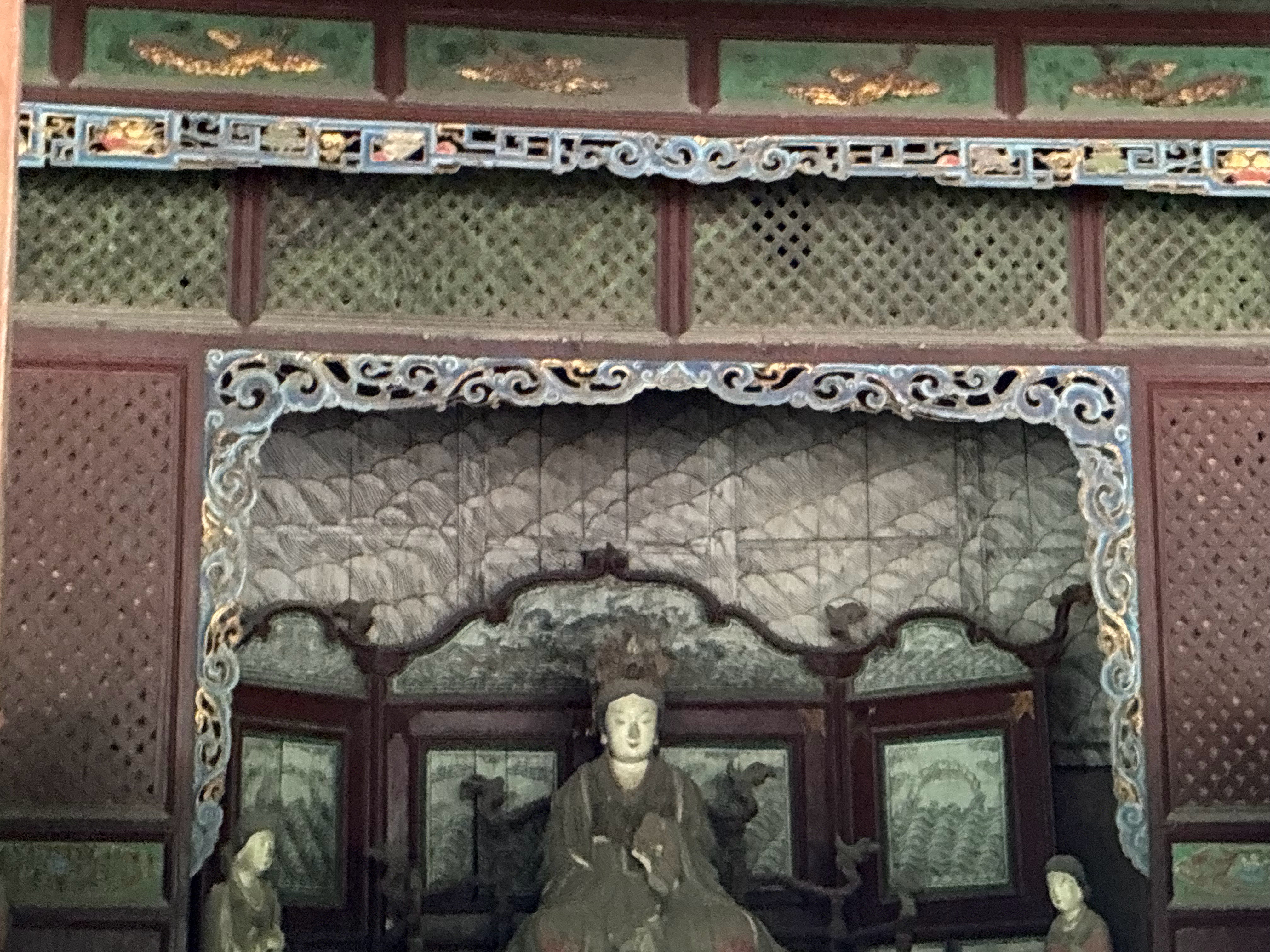 晋祠博物馆打卡最震撼的是庭院里的千年古树晋祠​​​
