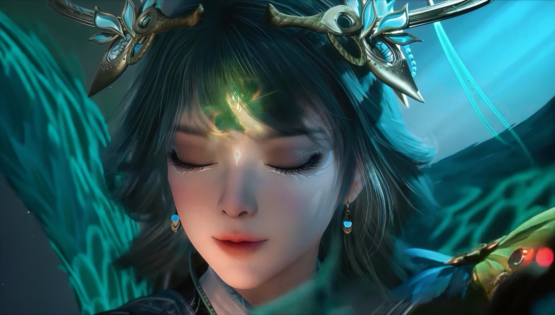 斗罗大陆2动画次元新星计划萧萧｜高清修图这个武魂真身好看喜欢