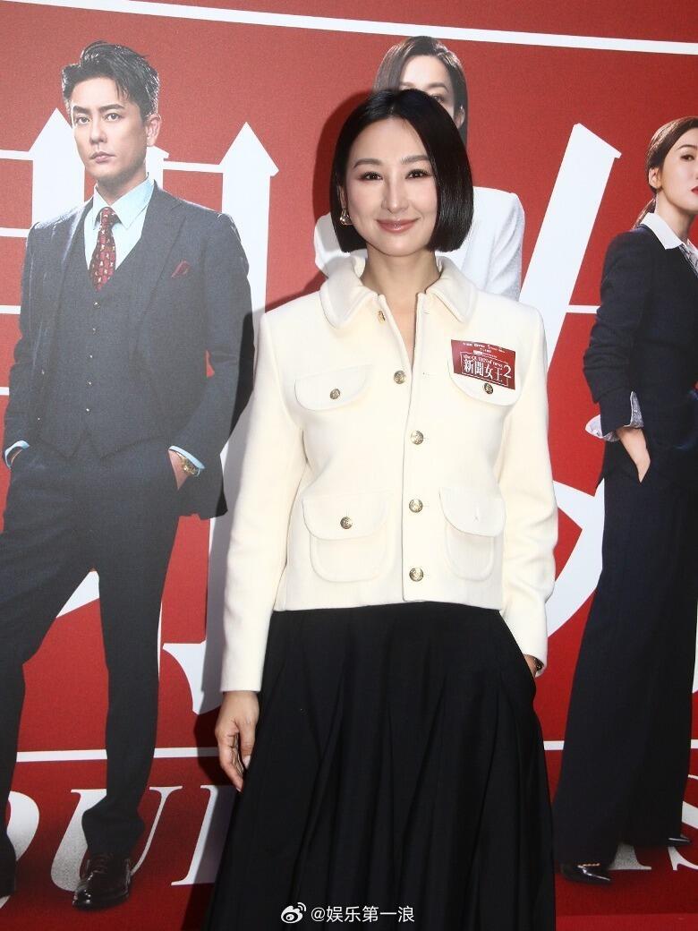 高海宁、王敏奕、何广沛及陈晓华等今日（22日）出席《新闻女王2》宣传活动。总监制