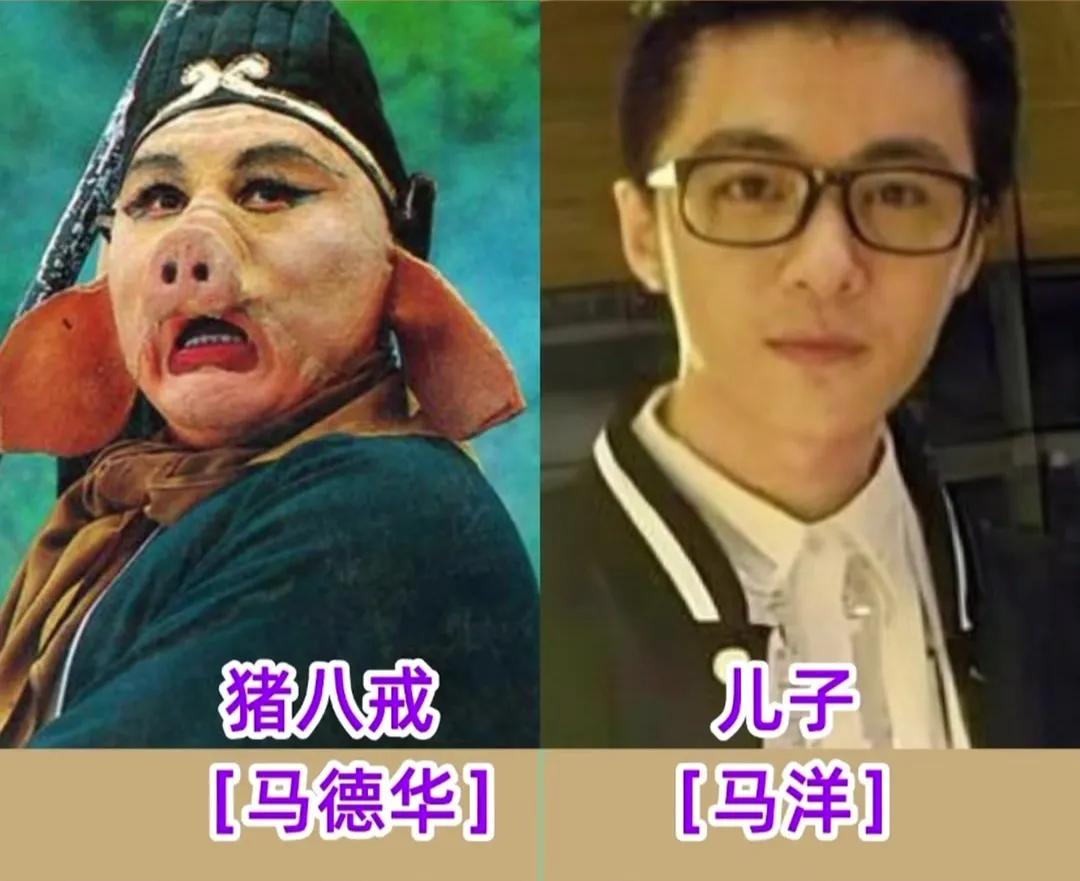 章金莱的女儿很漂亮。马德华的儿子很帅气。姚嘉的儿子很帅气。何晴的儿子很帅气