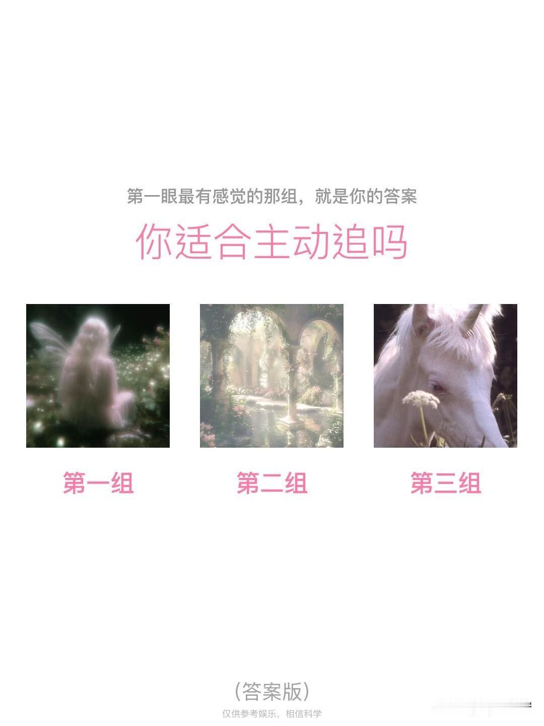 你适合主动追吗第一组第二组第三组