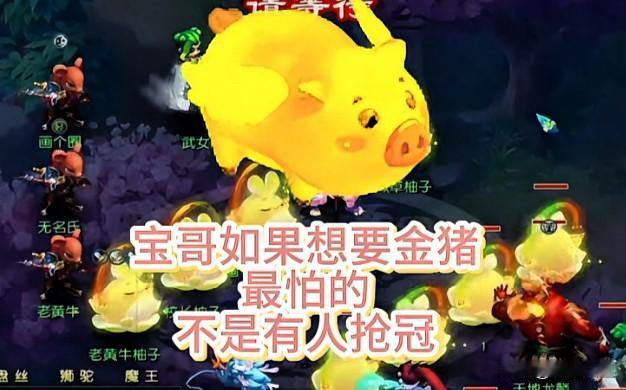 旭旭宝宝想要拿下金猪根本不怕普通玩家抢冠以他的人气和实力想要金猪从没有能