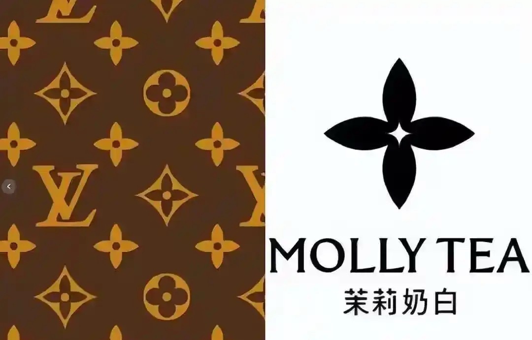 LV刚告赢茉莉奶白1030万，周大福反手在LV正对面摆满盛唐宝相花：你告啊，有本