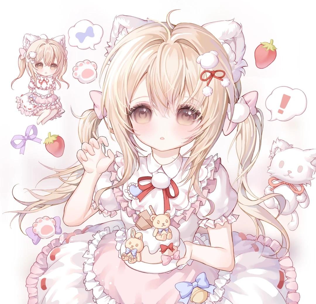 公开摸鱼画师：眠可猫