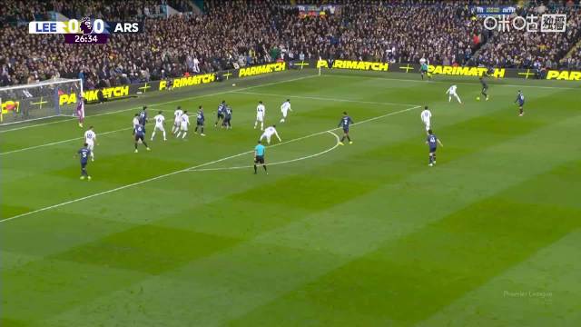 苏比门迪头球破门!马杜埃凯助攻,利兹联0-1阿森纳