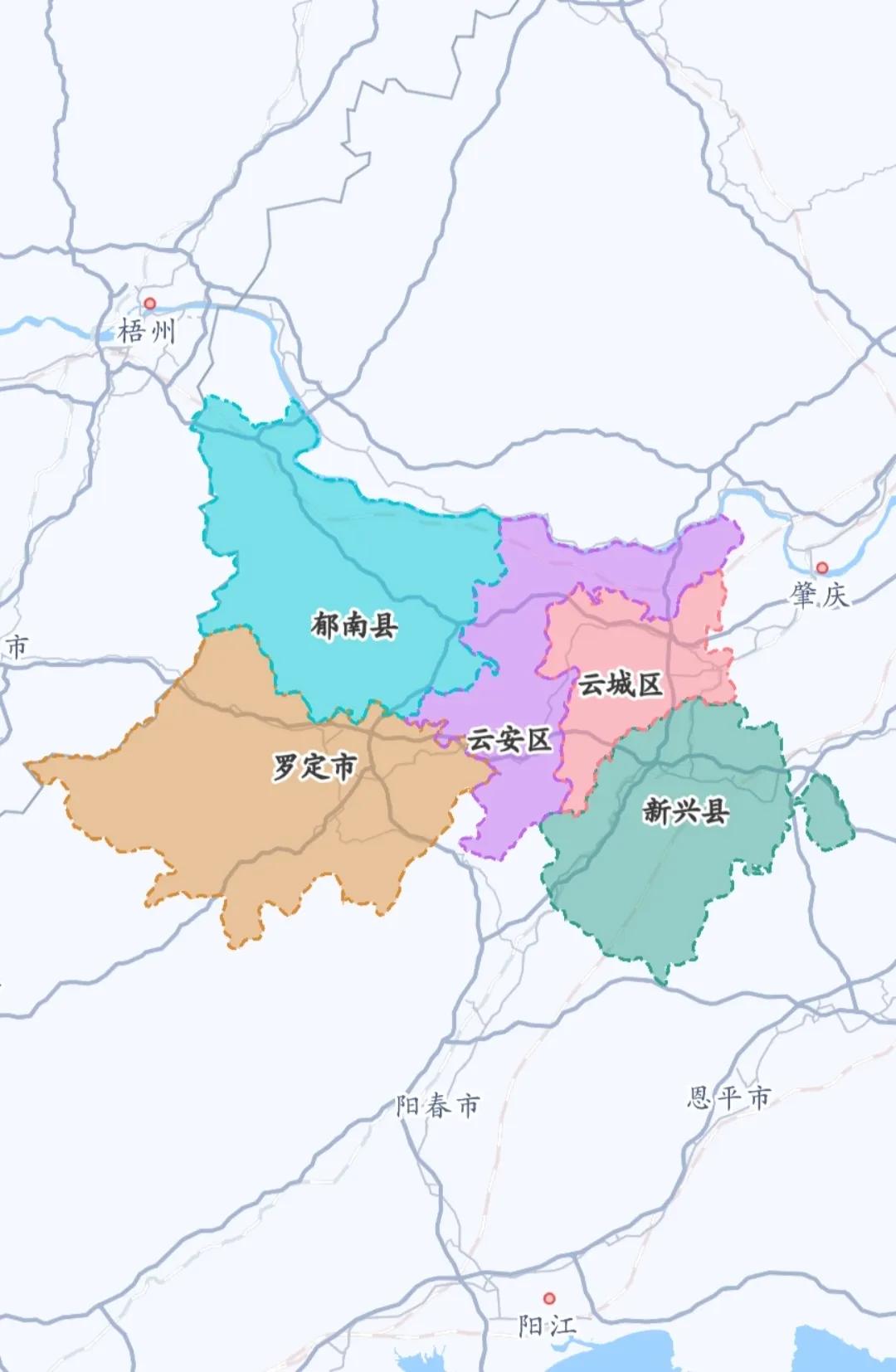 涉及到罗定的各种之争罗定是广东云浮市的代管县级市，与郁南、云安