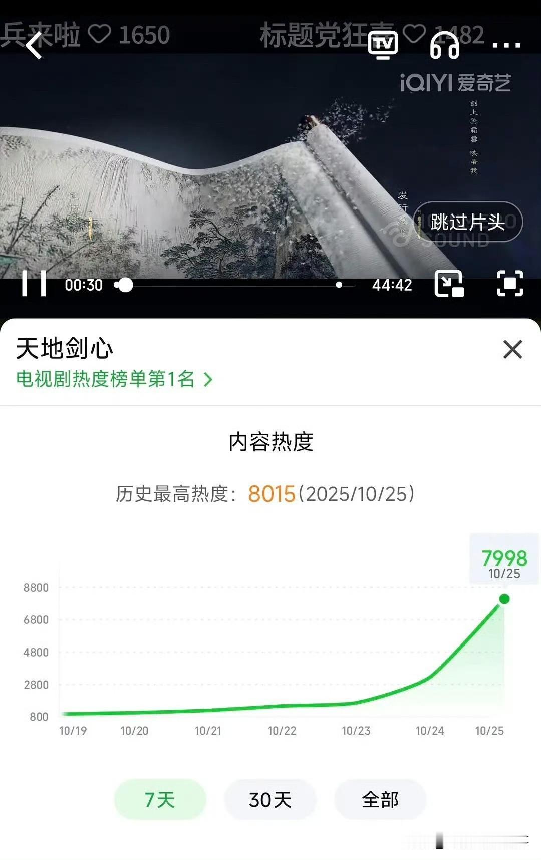 《天地剑心》这热度是杀疯了吧！王权富贵直接引爆全网🔥谁看了不说一句《天地