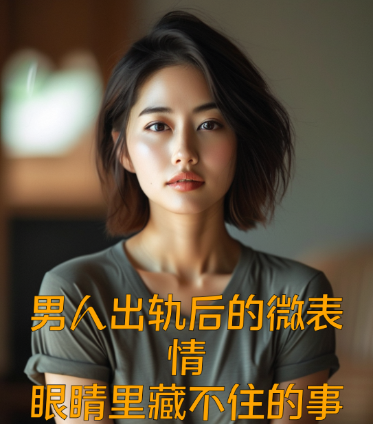 男人出轨后的微表情：眼睛里藏不住的事