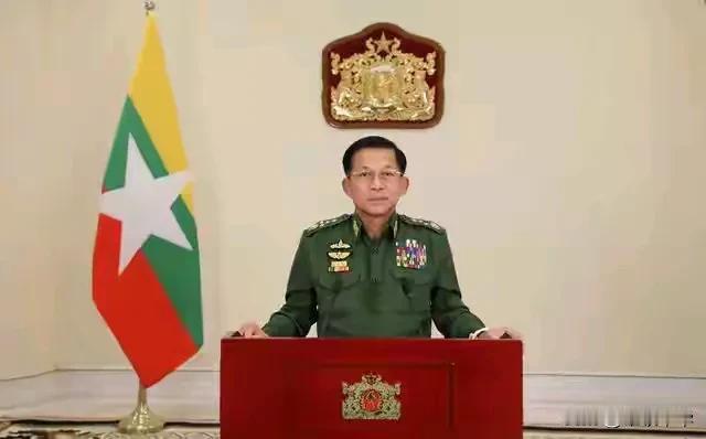 逐步由幕后走向前台缅甸代总统敏昂莱抵华，缅甸军方领袖敏昂莱推翻由昂山素季领导民选