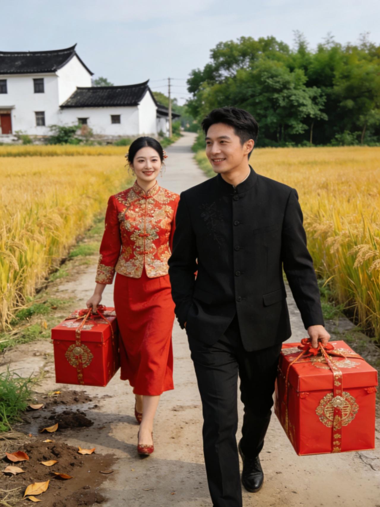 正月初二回门！朱之文女儿携新婚丈夫返家，小院团圆满是烟火气农历正月初二，是