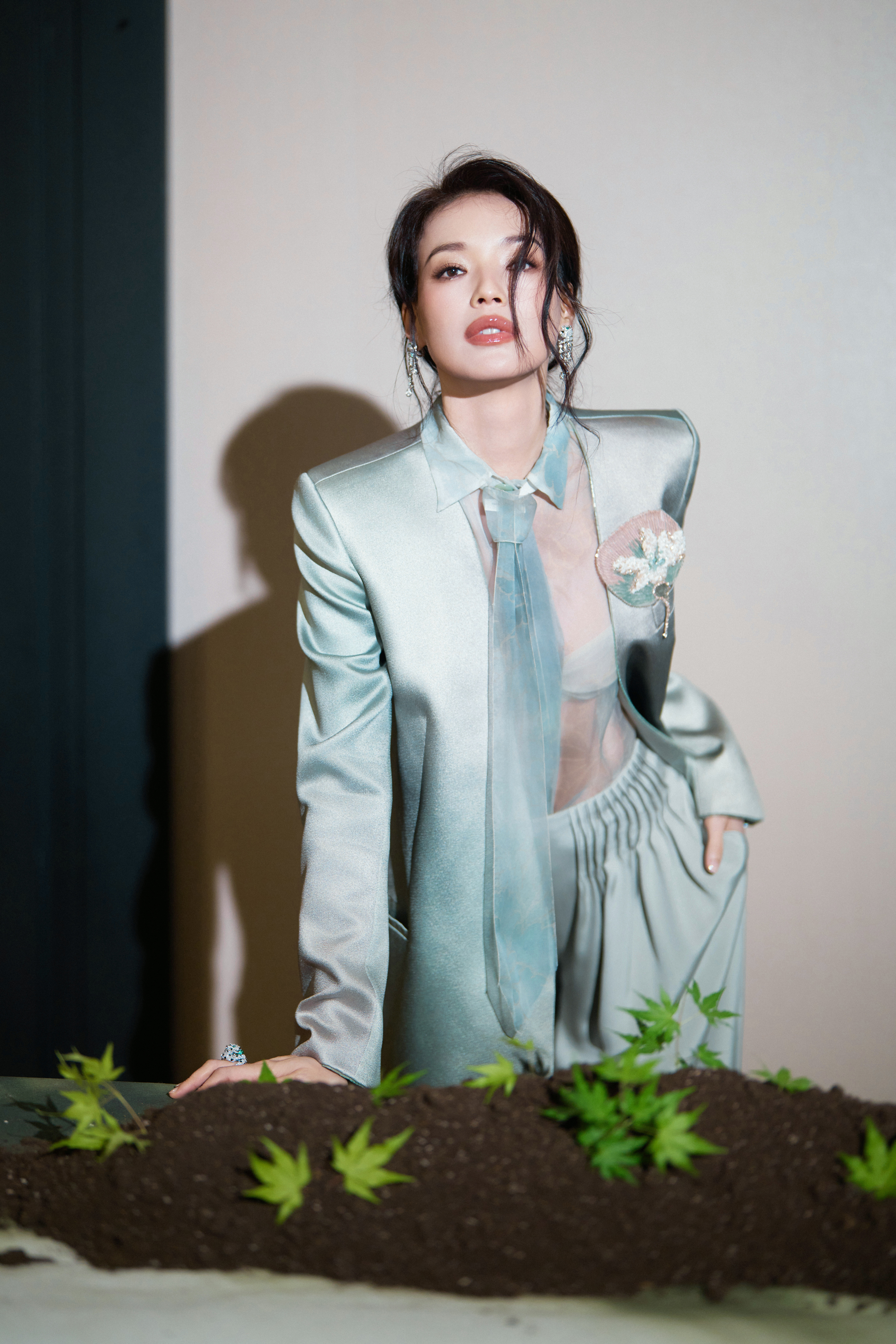 舒淇｜北京国际电影节红毯造型舒淇身着ArmaniPrivé2026春夏高