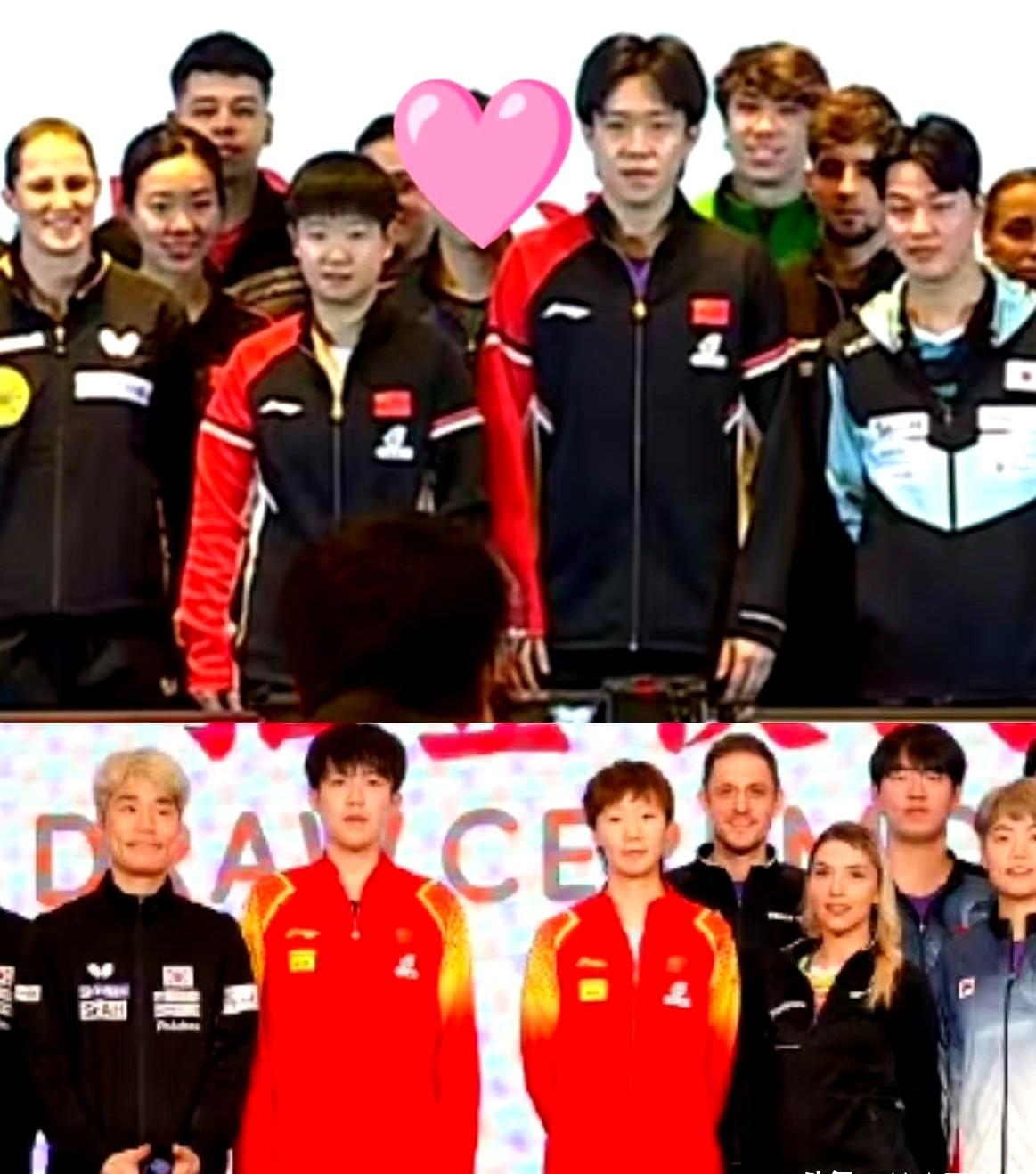 成都混团这感觉就是好，抽签仪式上的小细节看得人真乐。王楚钦这小伙子是有点绅士