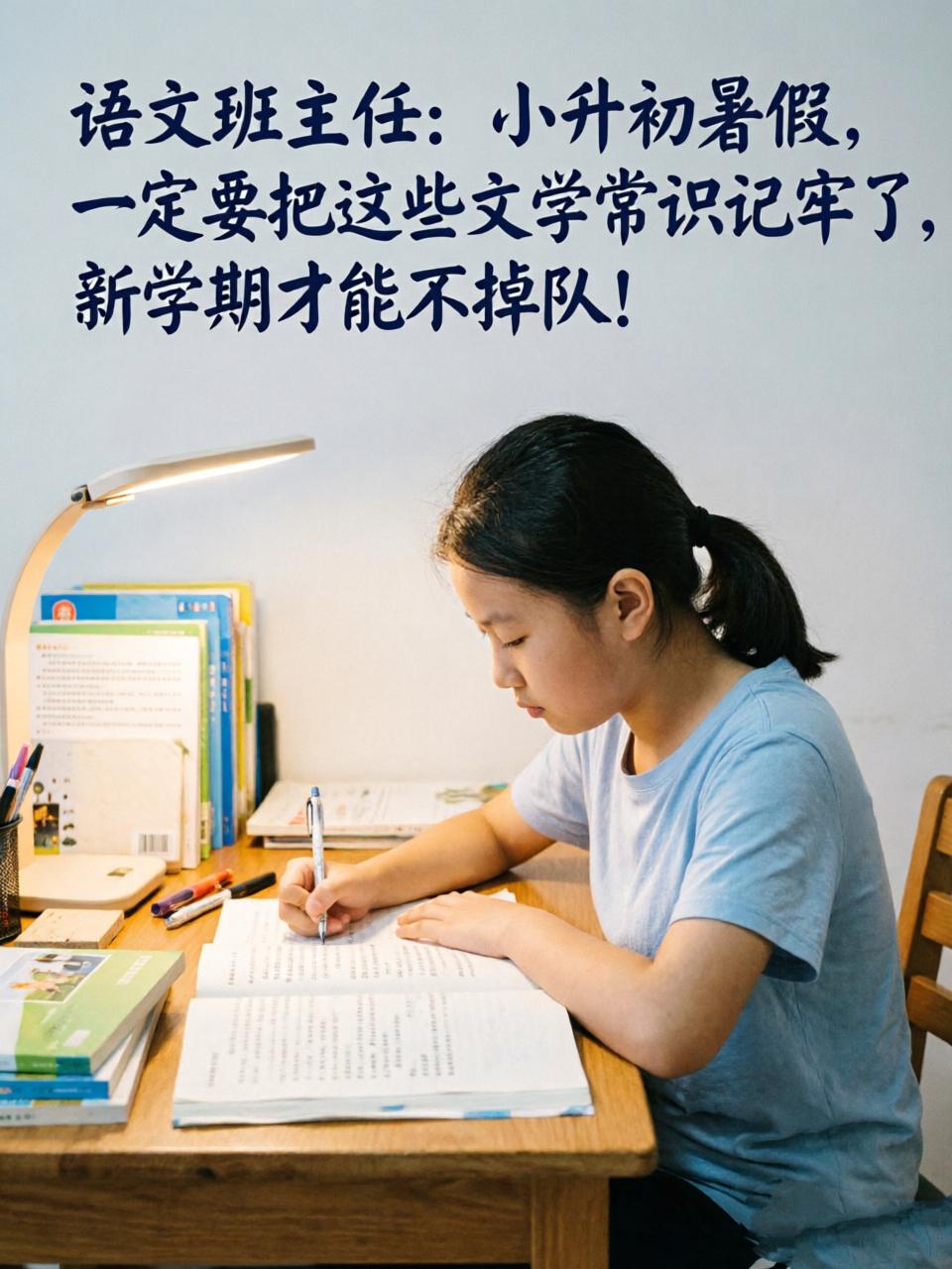 语文班主任：小升初的暑假，一定要让孩子把这些文学常识烂熟于心，新学期才能不掉队！