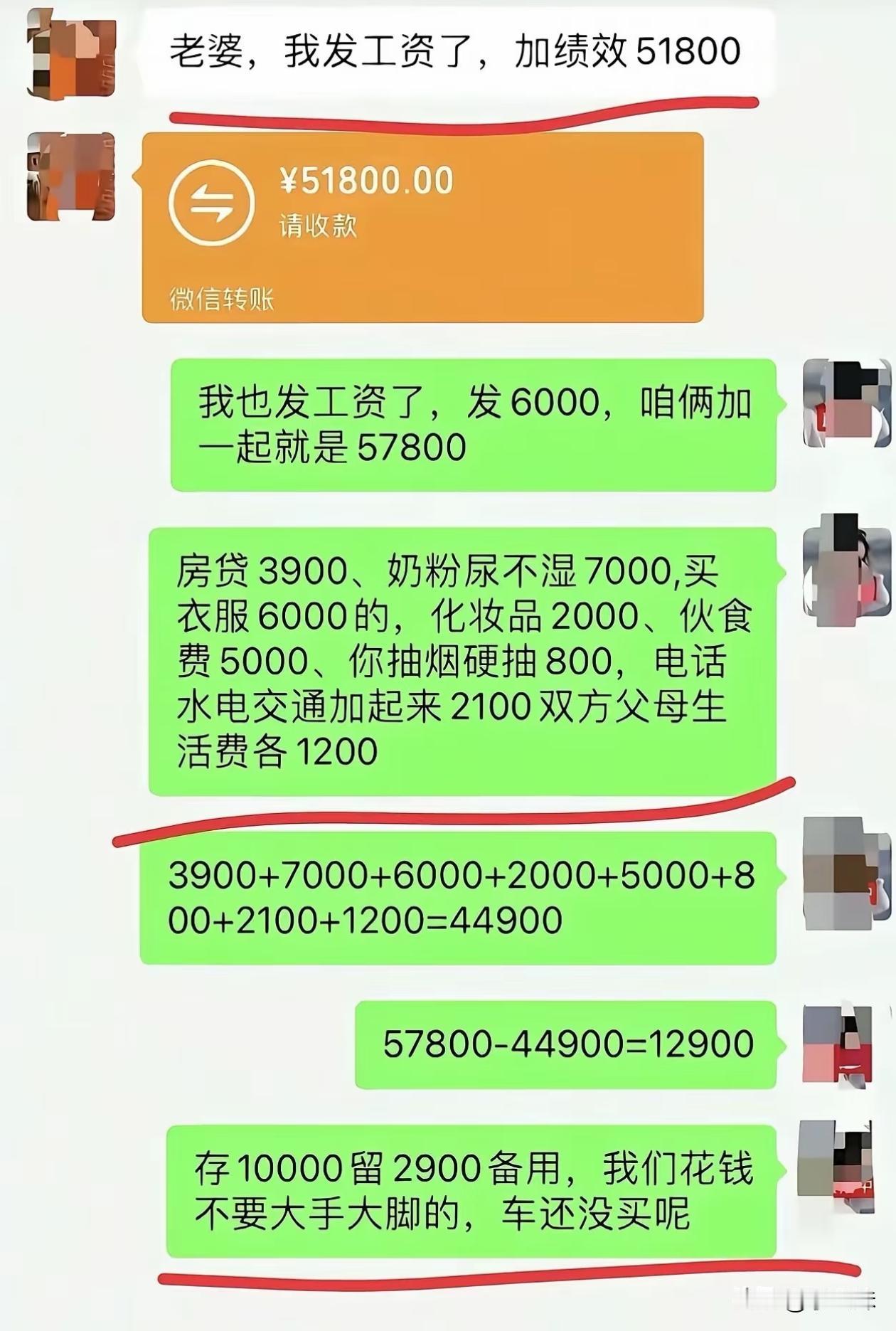 这是什么样的家庭才能维持这个开支？
