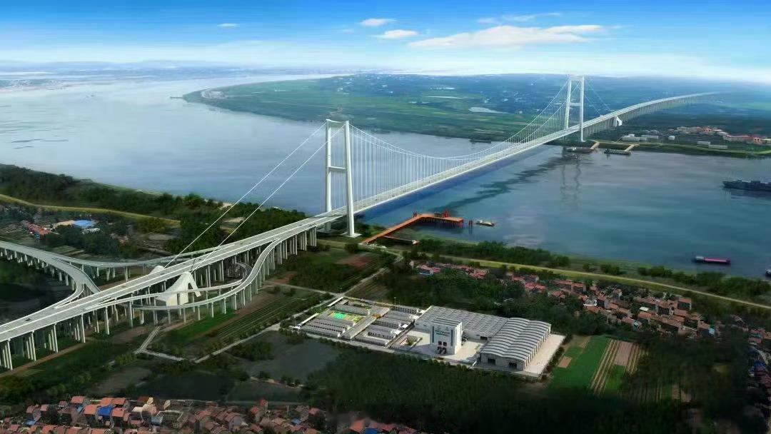 新港高速双柳长江大桥及接线工程迎重要节点！据长江日报消息，新港高速双柳长江大