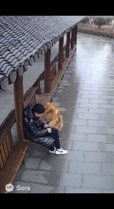这狗子怎会知晓亭子即将坍塌？难道只能将其归结为灵性使然吗？动物天生具备察觉危险的