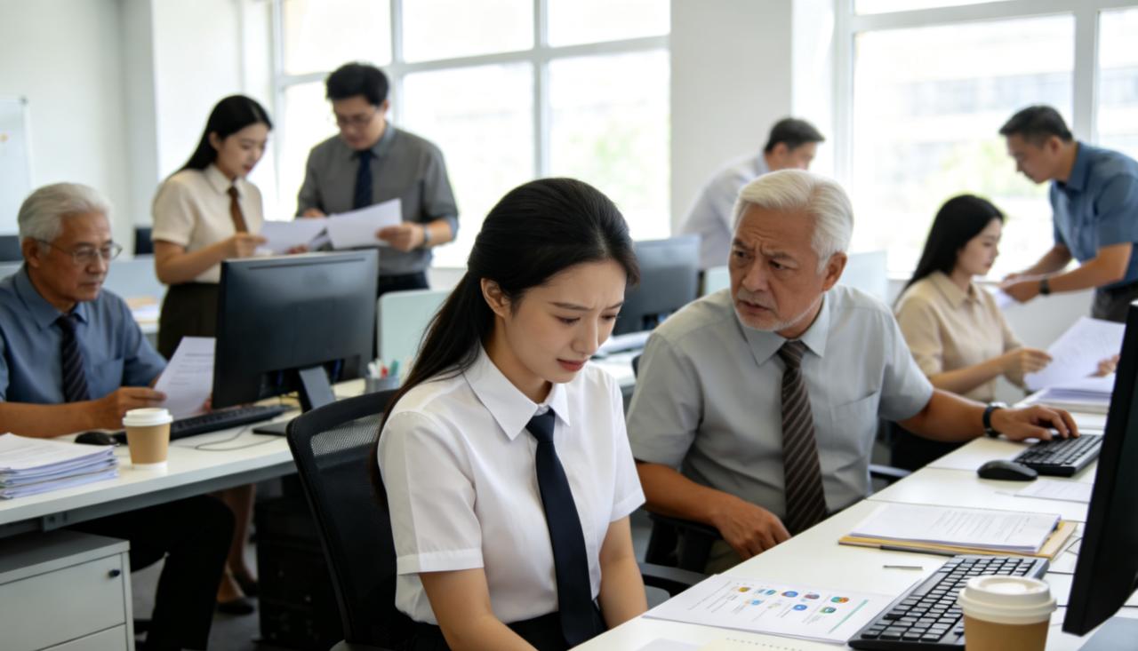 公司新来了个实习生，第一天就加了所有人。第二天，她给每个人发了条消息：“哥/姐