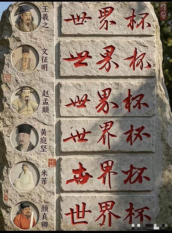 第一眼，喜欢谁的字？