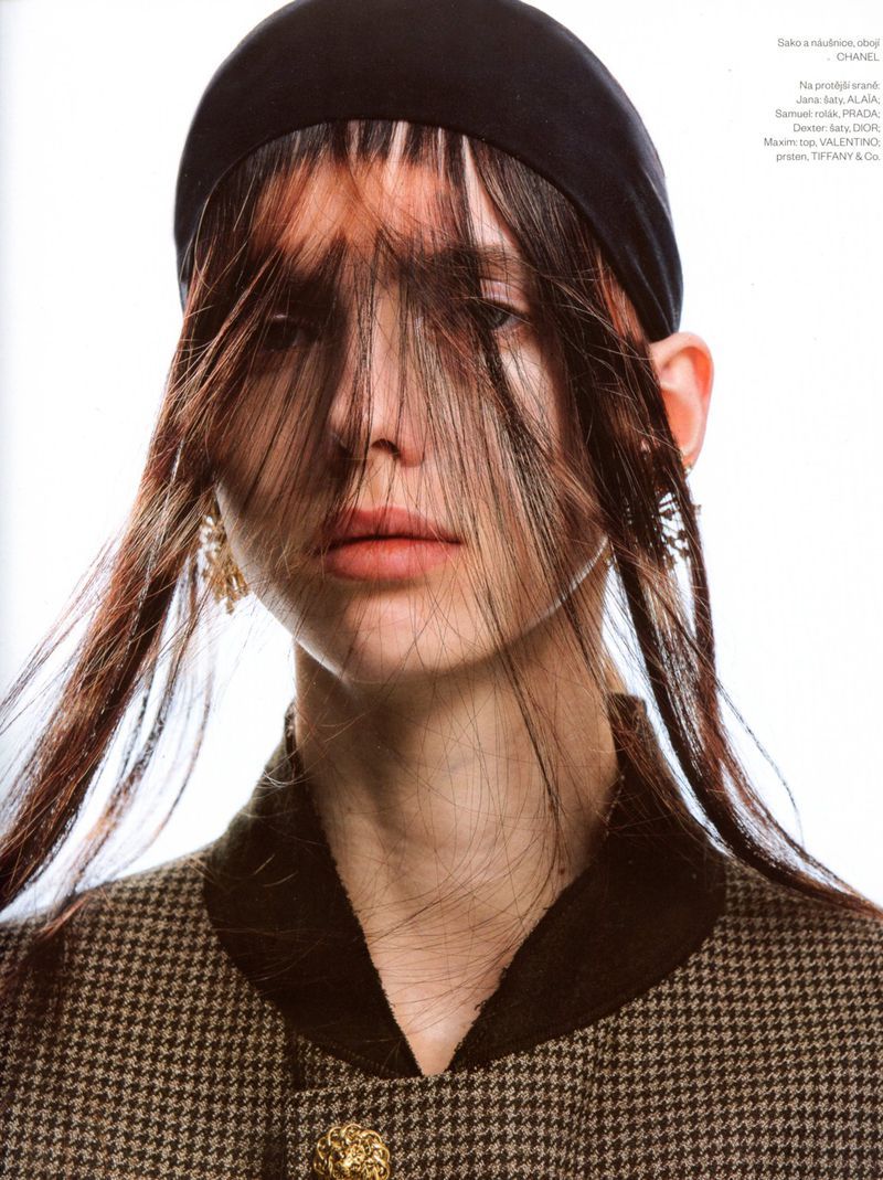 模特Dexter、Maxim、Jana、Samuel出镜捷克版《VOGUE》20