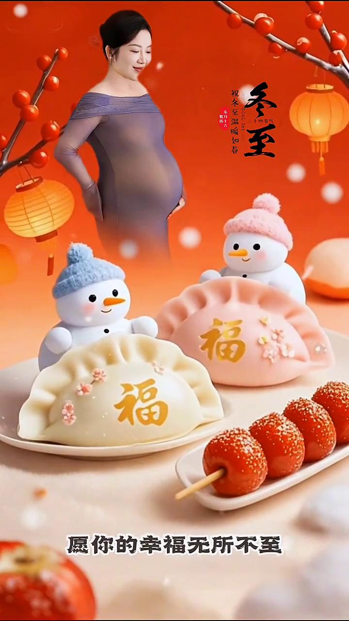 冬至温暖如福。冬至大如年，人间小团圆。愿你的幸福无所不至，愿你的好运时至运转。