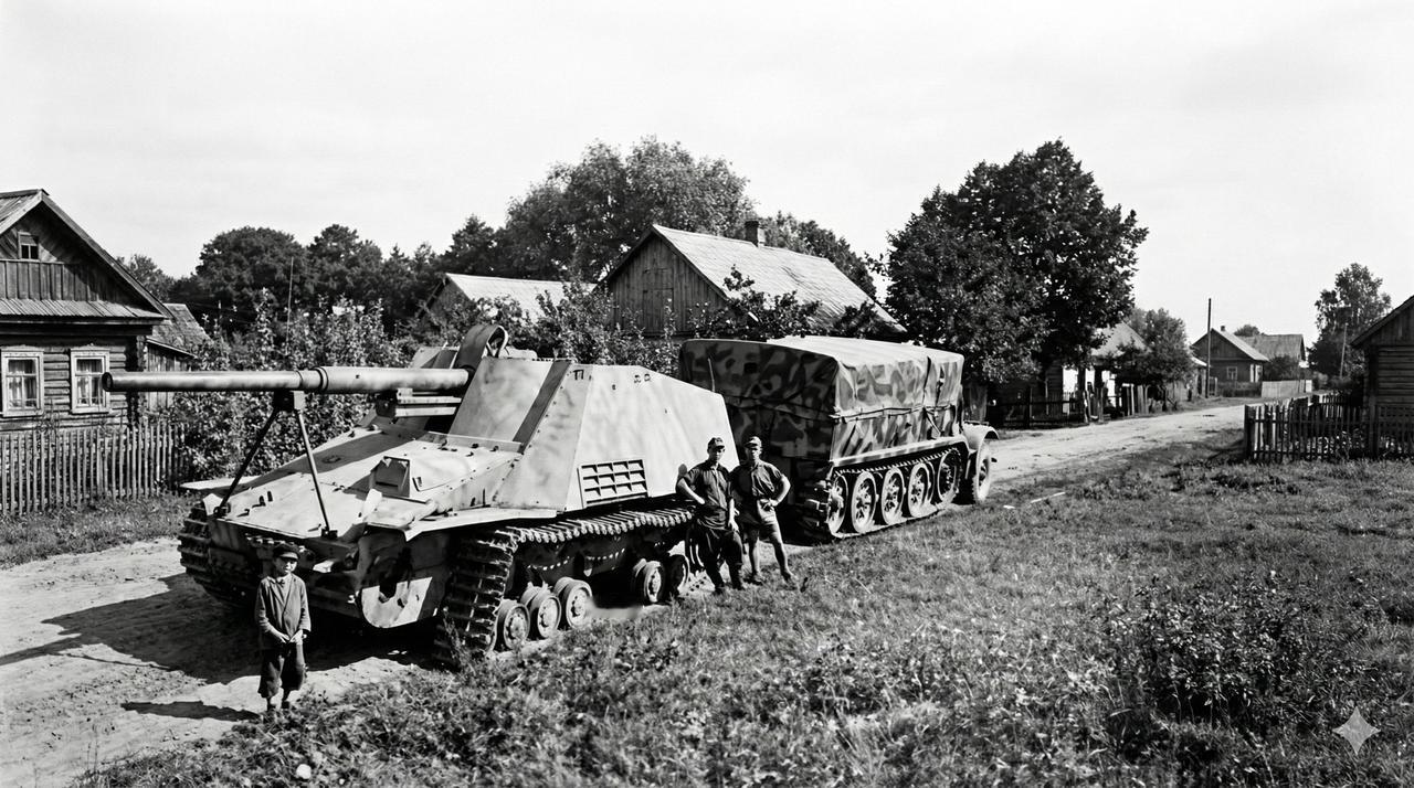 荒野中的钢铁残骸：二战德军“犀牛”歼击车与东线战场的“野蛮维修”