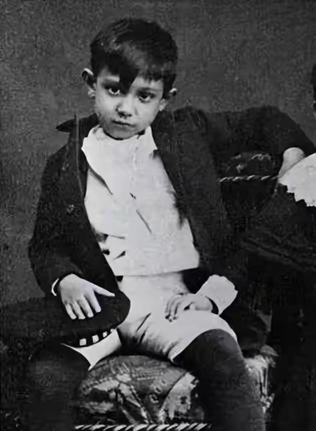 王铎：毕加索小时候的样子