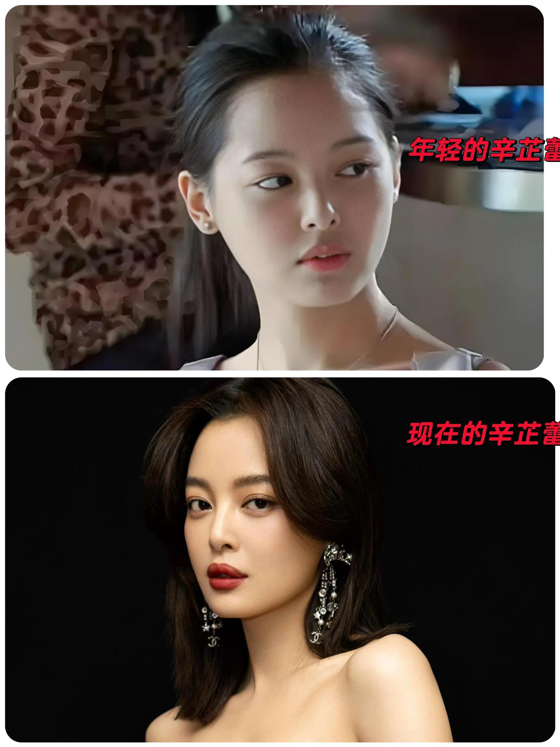 这居然是辛芷蕾？！她年轻时嘴唇不厚啊