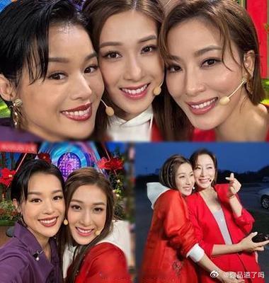 我发现我们那一代TVB女演员普遍个子挺高，像蔡少芬、萱萱、胡定欣、徐子珊、钟嘉欣