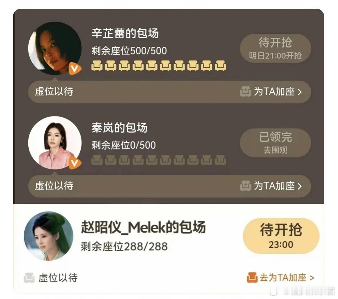 辛芷蕾、秦岚、赵昭仪云包场利剑玫瑰，花少5录完快2年了，感情没变，友谊长存​​