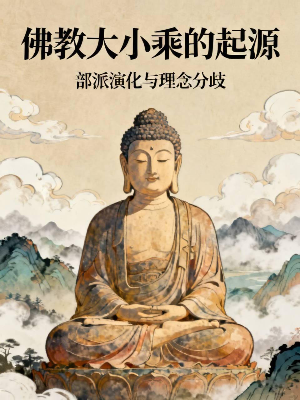 佛教为什么分为大乘和小乘？佛教最初本无大小乘的划分，这一称谓是部