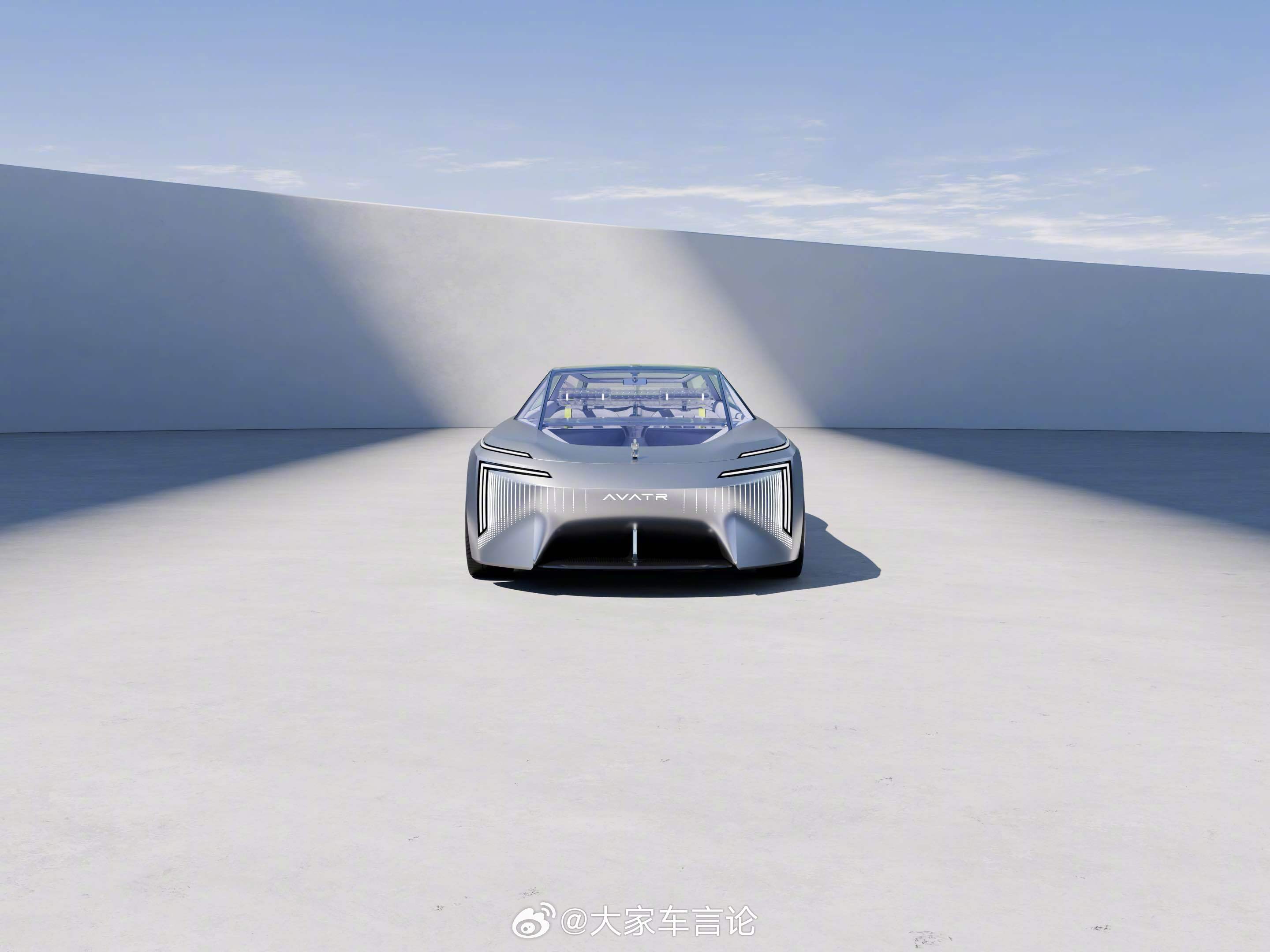 阿维塔VISIONXPECTRA概念车亮相2025慕尼黑车展。车身长度5.8米