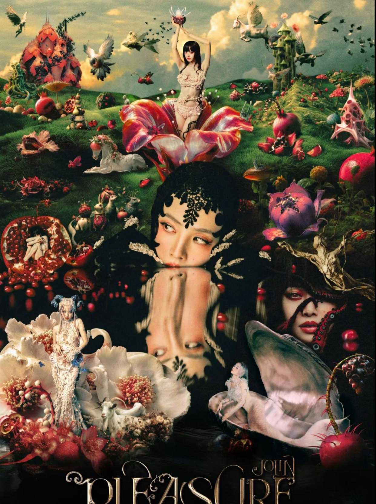 不同于其他歌手，蔡依林演唱会巡演海报做得挺不一样的，视觉冲击力很强。​​​