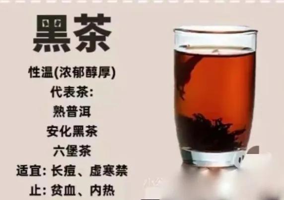 你是什么体质就应喝什么茶。常见的有红茶、黑茶、黄茶、白茶、绿茶、乌龙茶等，毎种茶