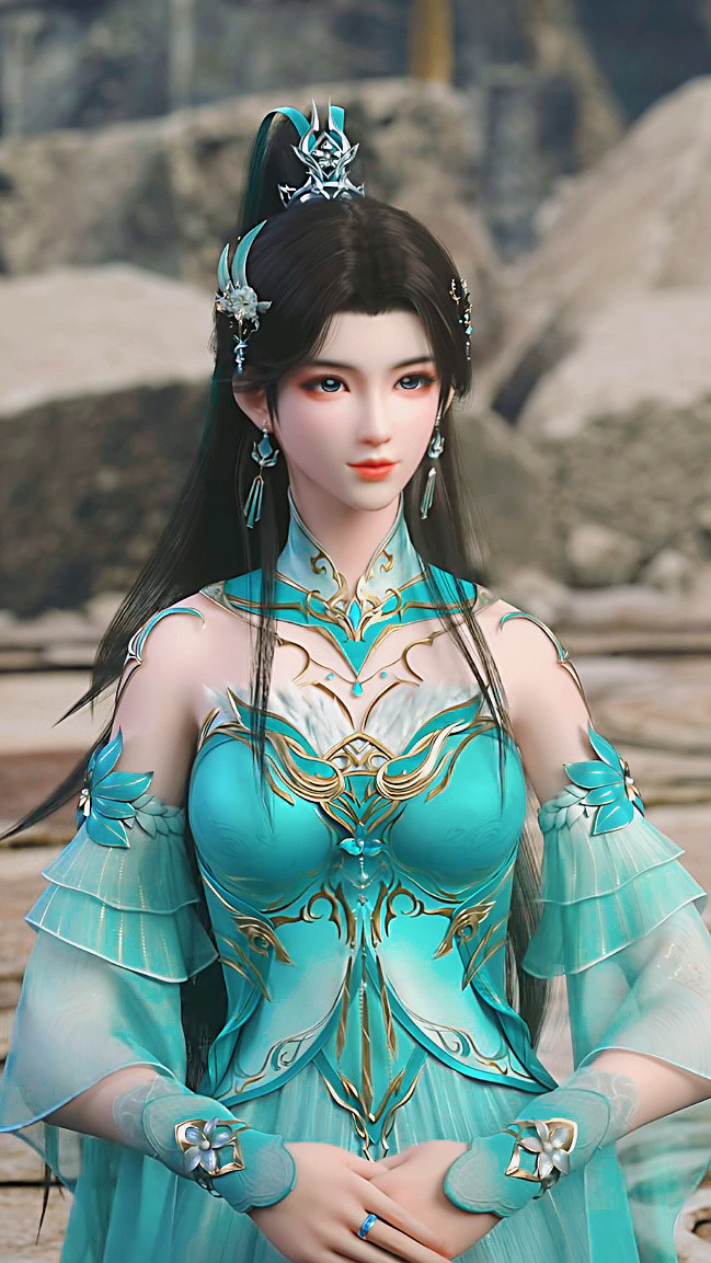 斗破苍穹国产动漫古薰儿♥截修竖图窈窕淑女，君子好逑！一点也不假……​​​