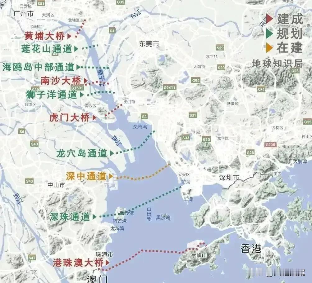 深圳到珠海的跨海大桥终于要来了！最近，各部门加快了深珠通道的前期实质工作。早