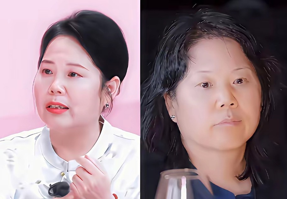 芒果台的妆造真的很牛，张家齐的妈妈妆前看着不面善、甚至有点刻薄相，结果妆后看着还