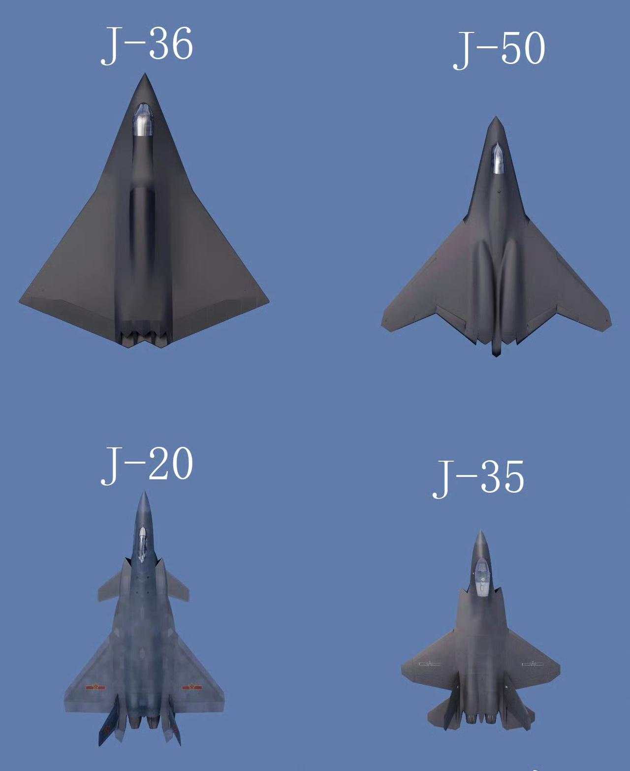 从J-20到“未来战机”，五代与六代的差距不止一代！看这张图就懂了——五代