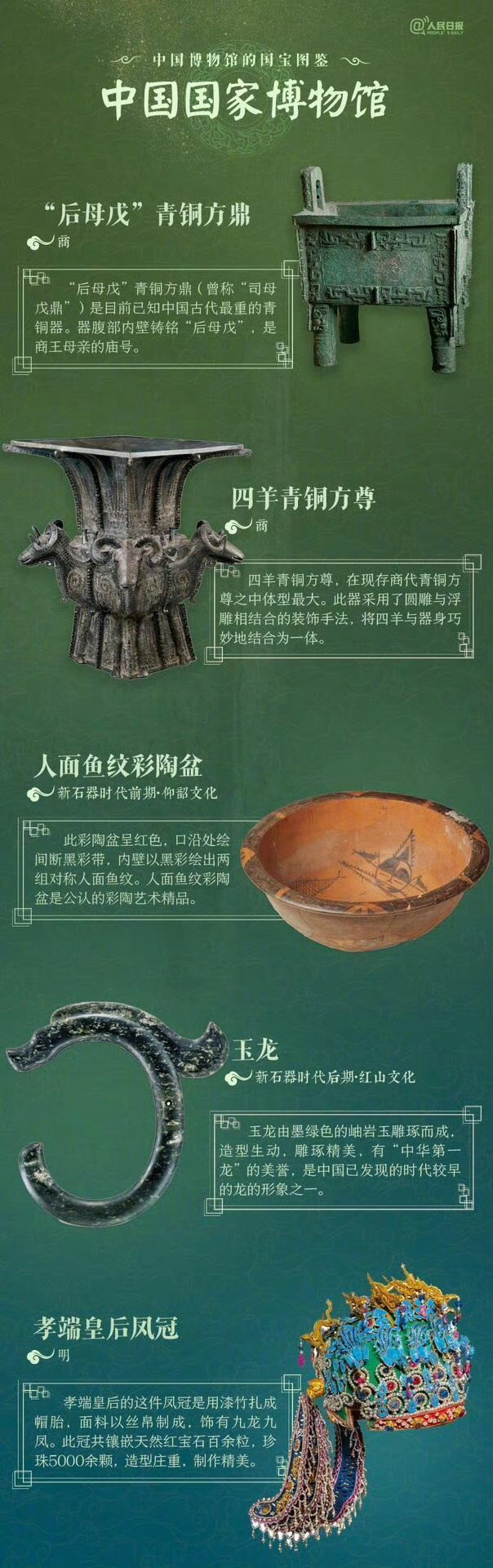 各大博物馆都有哪些镇馆之宝，五一放假带孩子去看看～