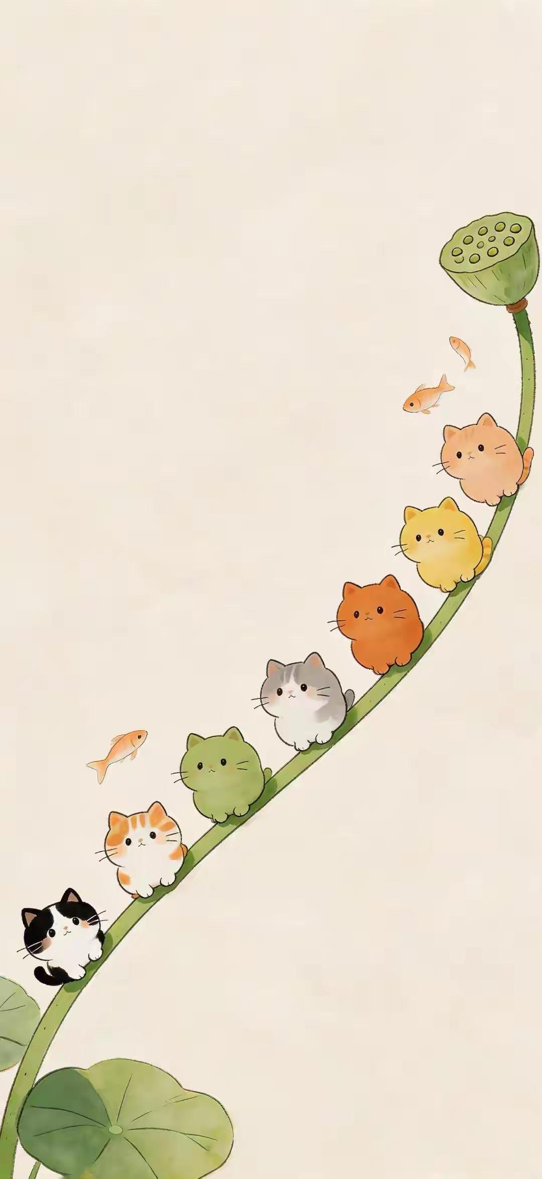 手机壁纸～日子的美好藏在细碎瞬间，一餐一饭、晚风落日，认真感受，便是最好的生活状