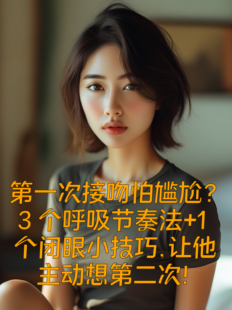 第一次接吻怕尴尬？3个呼吸节奏法+1个闭眼小技巧，让他主动想第二次！