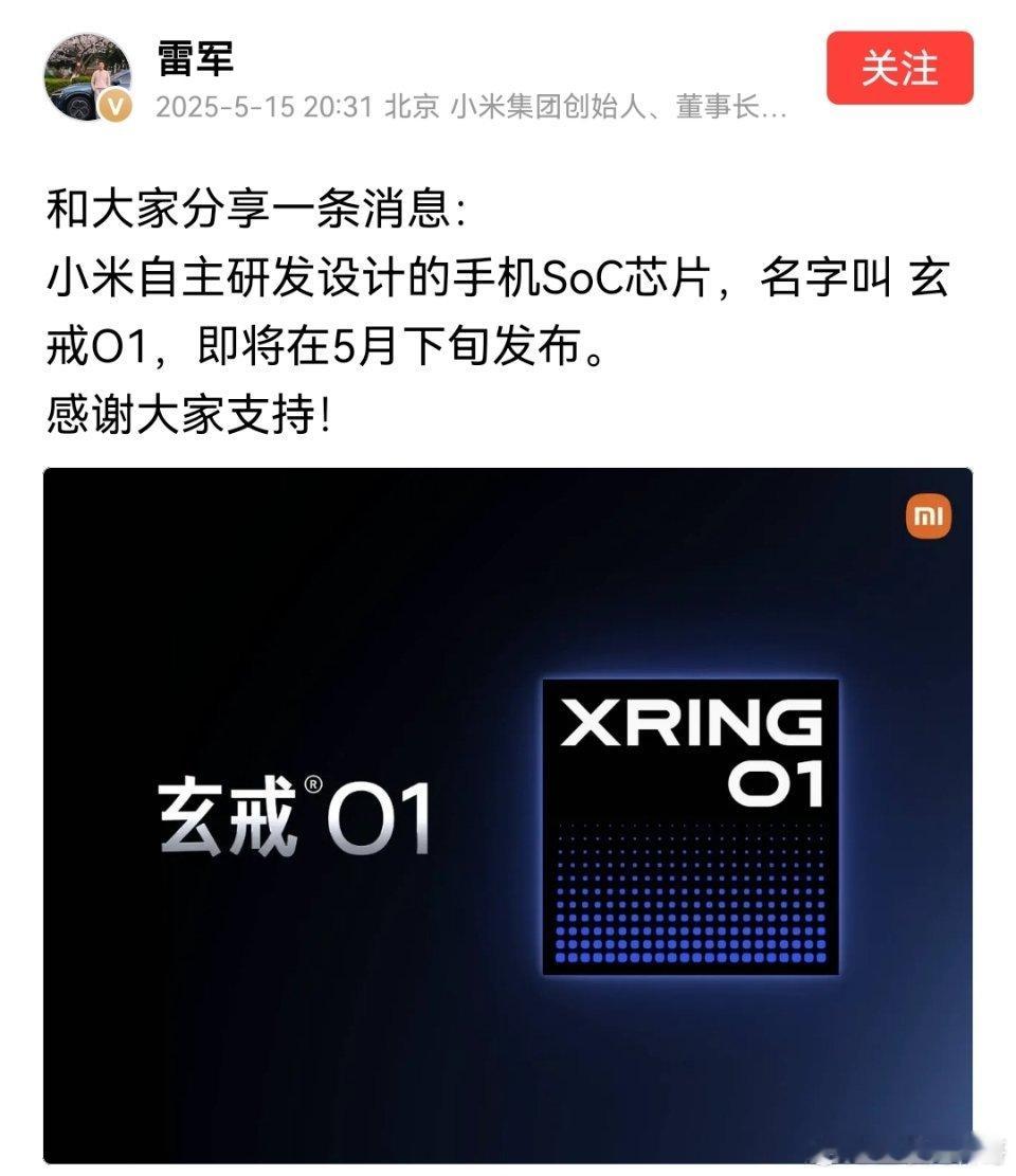雷总，这应该是全网最优质的米粉发的，这两篇小作文是在你“宣布自研芯片玄戒”的评论