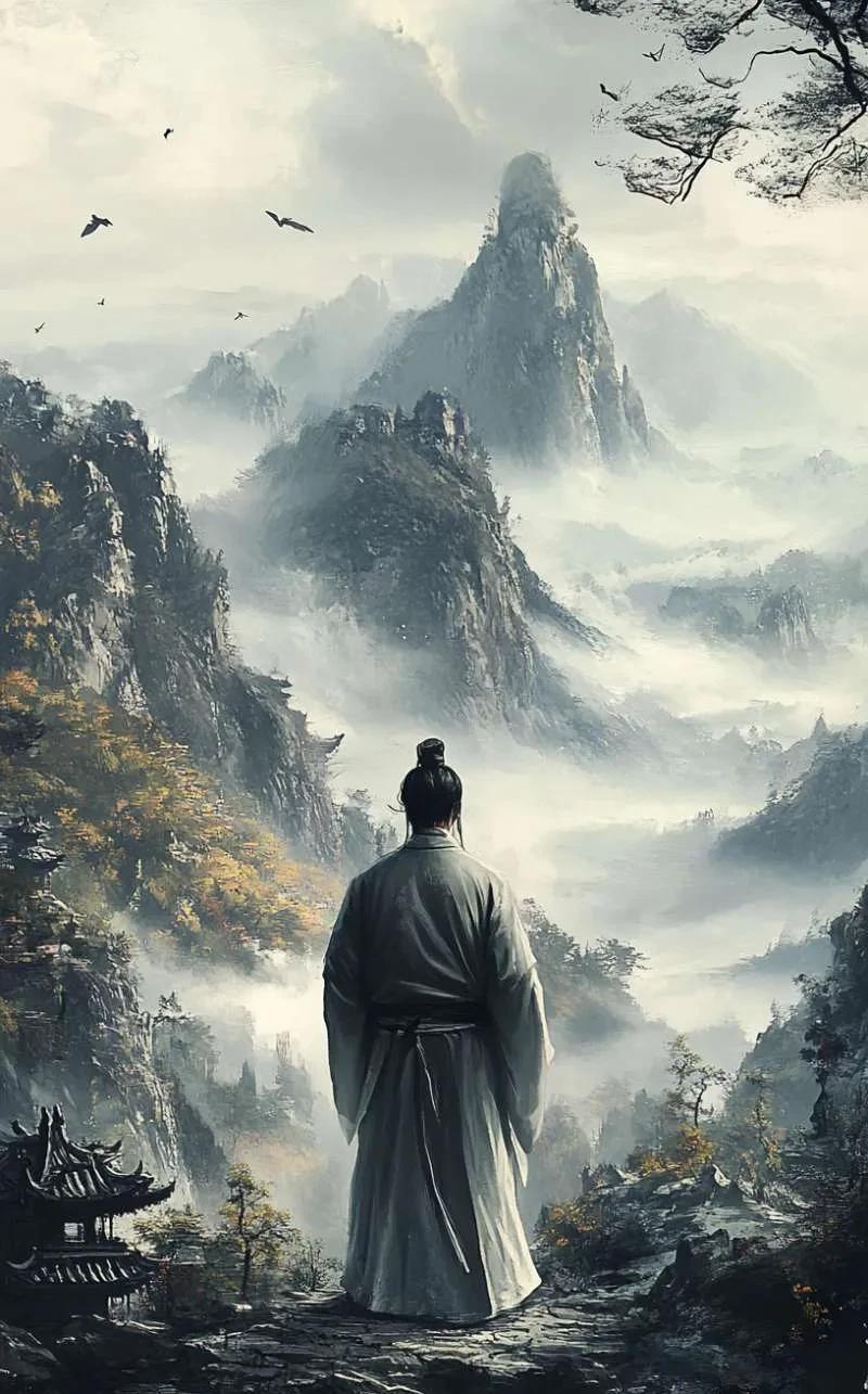 归途中，他遇到一位女子。女子服饰破旧，却容貌娇美，走路如杨柳扶风。她面带忧伤，